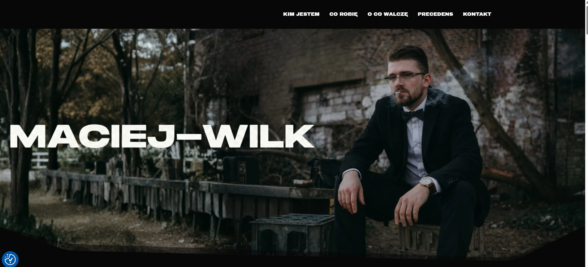 maciejwilk.pl website screenshot